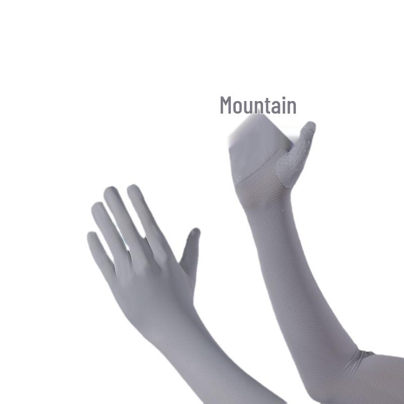 Women's Long Sleeve Anti-UV Sunscreen Gloves for Cycling and Driving