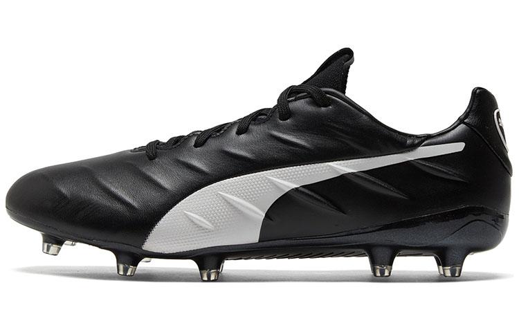 

PUMA King Platinum 21 Fg Ag Black White 106478-01 46