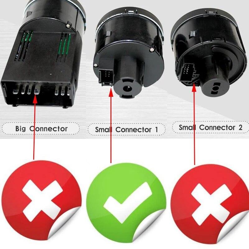 Headlight Sensor Switch Auto Headlight Switch Sensor For VW Golf 6 2008-2012 Tiguan 2016-2018 Touran 2003-2016 Jetta 1.4T