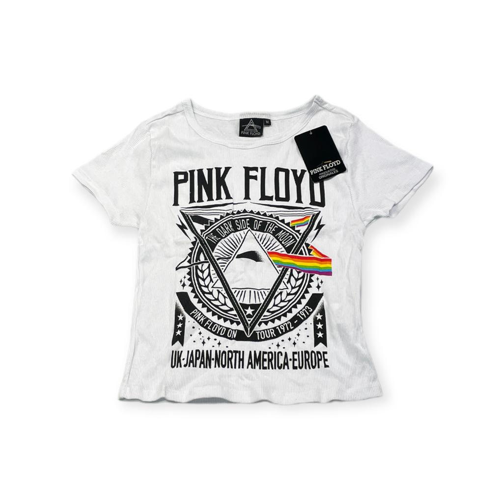 Koszulka T-shirt damski okrągły dekolt Pink Floyd XL