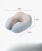 Cooling Memory Foam U-Neck Pillow - Travel/Office/Plane Nap Pillow with Magnetic Cover