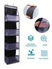 1pc 4 Layer Over The Door Hanging Organizer,Cosmetics Wall Hanging Storage Organizer,Large Capacity Mesh Holder With Clear Pockets Hanging Storage Bag