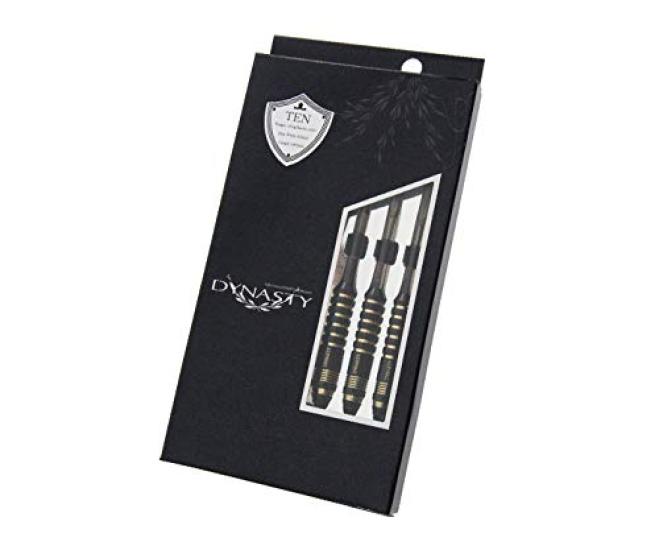 DYNASTY TEN brass darts barrel, black