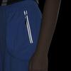 adidas Parachute Tracksuit Bottoms Solid Color Minimalist Water-Resistant Sports Casual Pants Women Bottoms Blue JJ1580