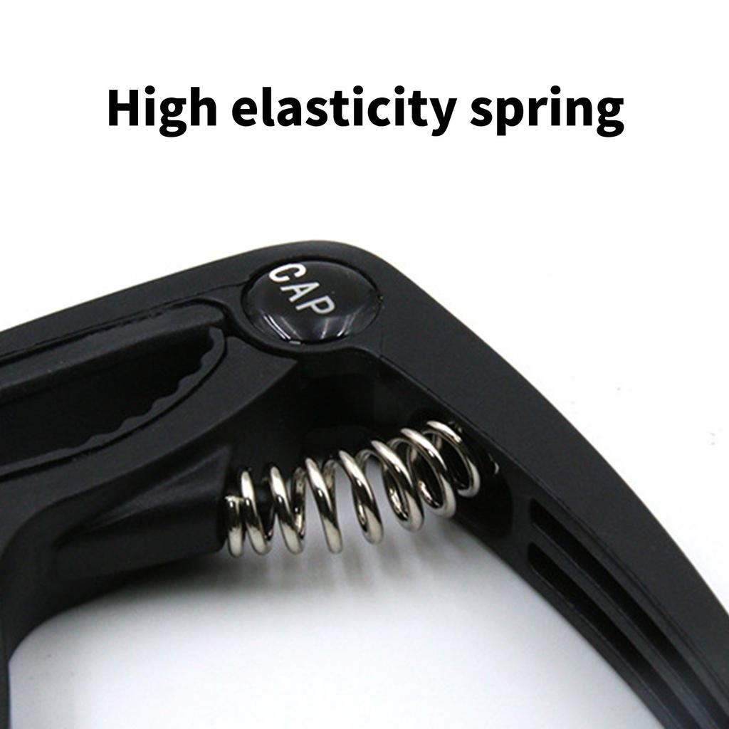 6-String Acoustics & Electric Guitar Capo Guitar Tunings Clamp Guitar Capo Nonslip Tone Clip Guitar Replacement Part