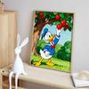 Disney Donald Duck picking apples 5D handmade diy diamond painting kit, home wall decoration