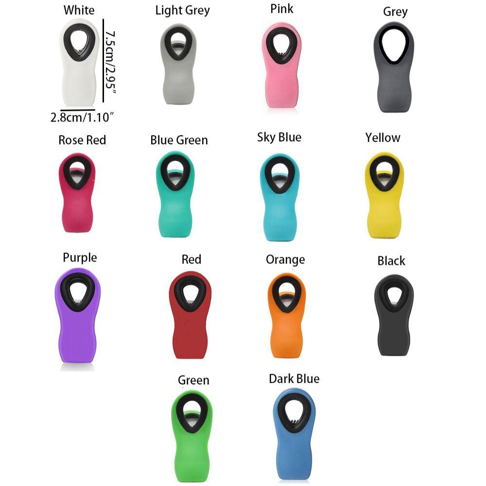 Moisture-proof Refrigerator Magnetic Clip Food Grade Non-slip Memo Note Magnet Clip Strong Magnet Food Sealing Clip Food