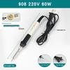 80W Constant Temperature Electric Soldering Iron with Digital Display - Household Electronic Welding Repair Tool