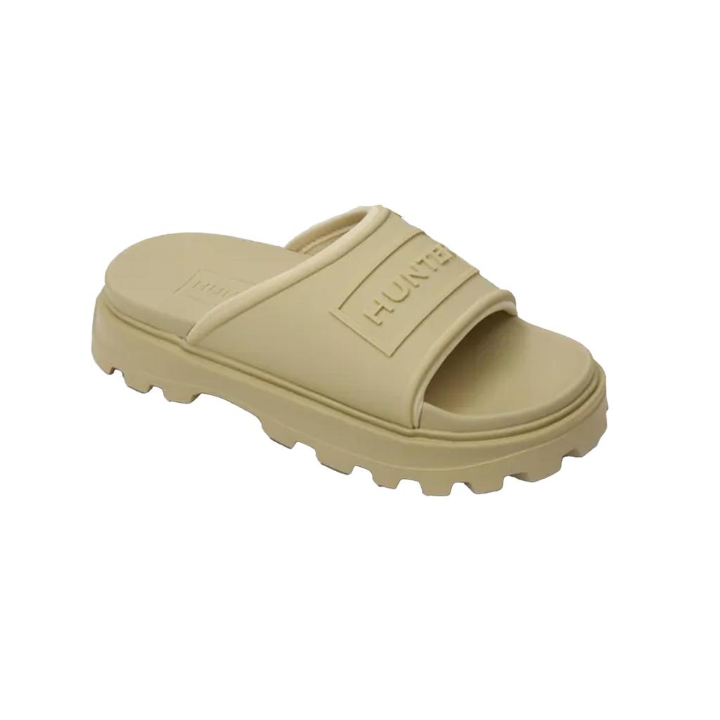 Hunter Unisex Adult Stacked Molded Footbed Sliders