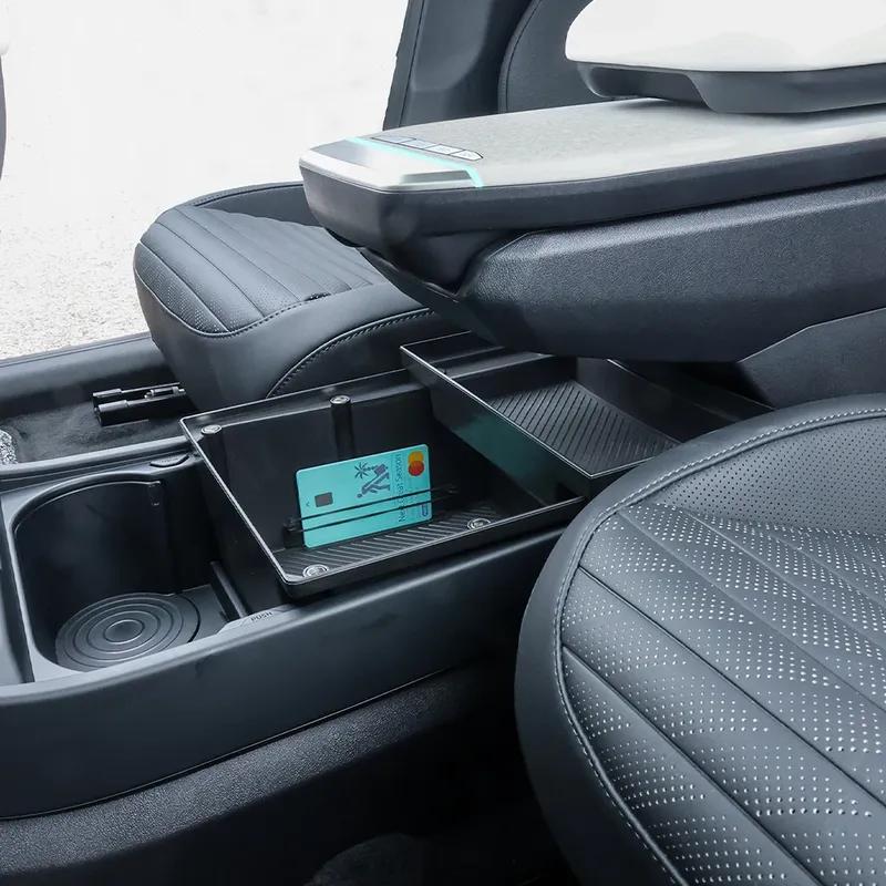 For Kia EV4 2025 2026 Center Console  Armrest Double Layer Storage BoxCar Internal Organizer Tray Interior Accessories