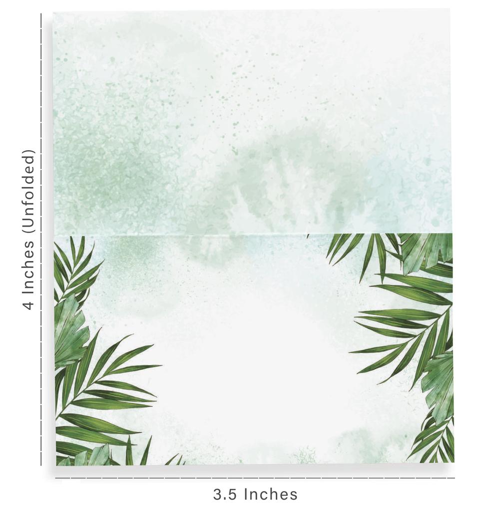 Inkdotpot Pacote com 24, cartões de mesa de tenda impressos para configuração de mesa para casamento, cartões de acompanhante com nome de casamento