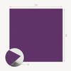 Set of vinyl tiles with a motif for the bedroom, purple color, 4x50x50 cm