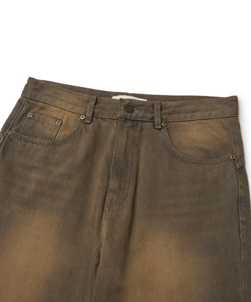 MMIC Rocker Flare Jeans (Brown)