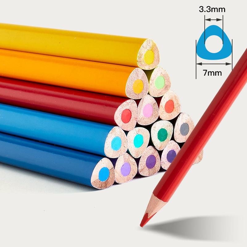 Set di Matite Colorate Multicolore a Base d'Olio per Bambini – Ideale per la Scuola e l'Arte dei Graffiti