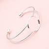 2 Stück 20mm 25mm Innenmaß DIY Armreif Armband Cabochons Leere Basis Fassung Schale Lünette DIY Schmuckherstellung Zubehör Zubehörteile