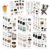 8 INS Afternoon Time Collage Hands-on DIY Handbook Mobile Phone Case Laptop Decoration Waterproof Stickers
