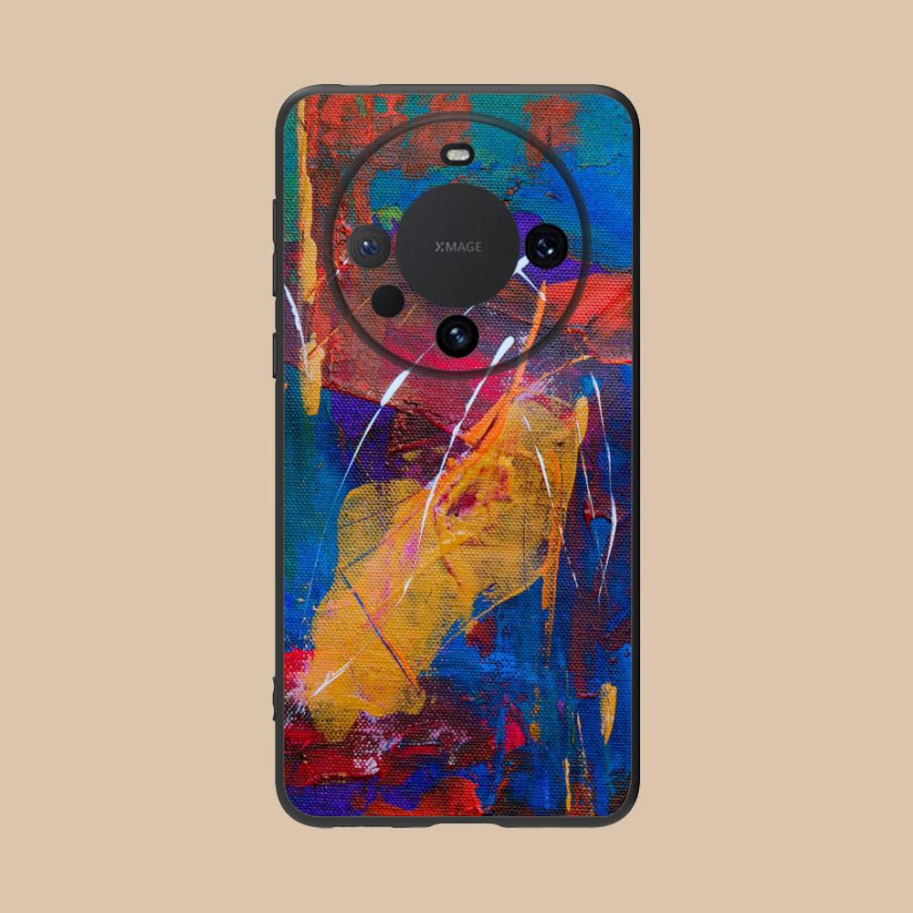 

Abstract Oil Painting Phone Case for Huawei Mate 60 50 40 30 20 10 Pro Plus Lite E 5G Soft TPU Shockproof Cover Huawei Mate 10 Lite