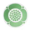 Arabia Sunnuntai Plate and Saucer, 16.5cm, Light Green, 1077659 (Officially Imported)