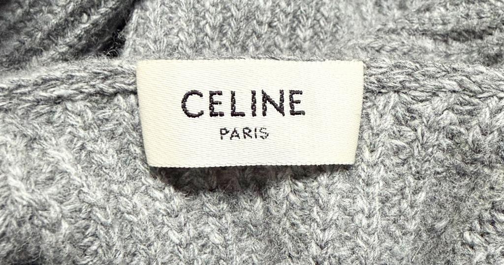 Used CELINE 2A36T423PParker gray Women
