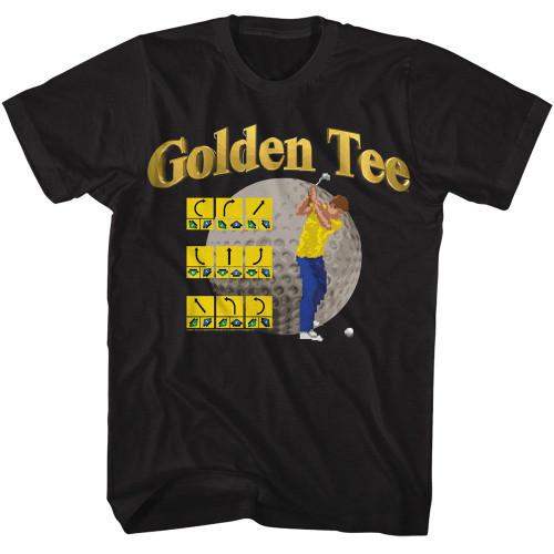 

Golden Tee Swings List Black TShirt Unisex T-Shirt M