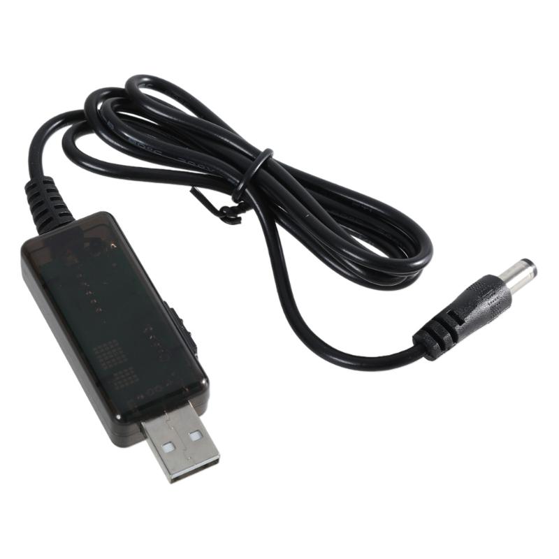 USB-адаптер питания на DC5V 9V 12V с 8 разъемами DC, кабель для зарядки, разъем шнура питания, светодиодный дисплей, регулируемое напряжение