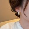 Luxury Gold Color Ear Buckle Exquisite Micro Inlaid Zircon High-End Earrings For Women‘s Jewelry Accessories New Design 2026
