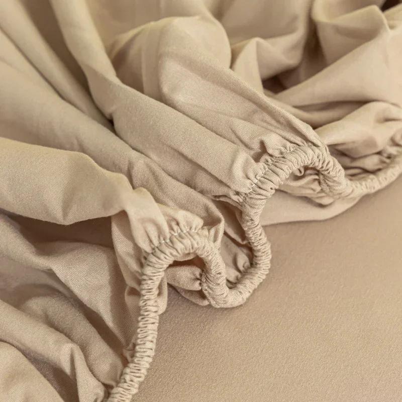 Super Waterproof Bed Fitted Sheet Bed Cover Non-slip Bed Mattress Cover Bed Protector Cover Bed Linen  Mattress Cover With Elastic Band