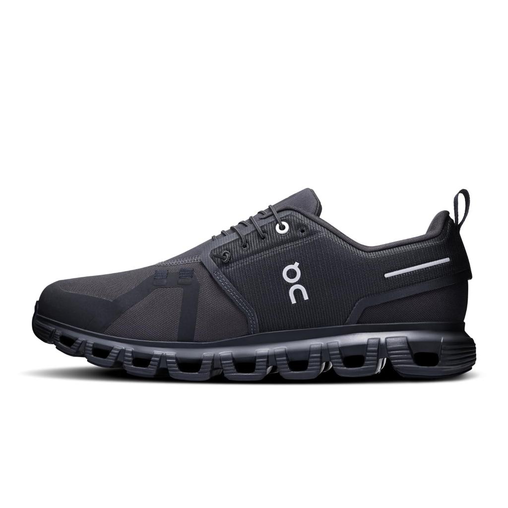 On Cloud 6 Waterproof Running Size cm Shoes, Black, Men's, 26.0