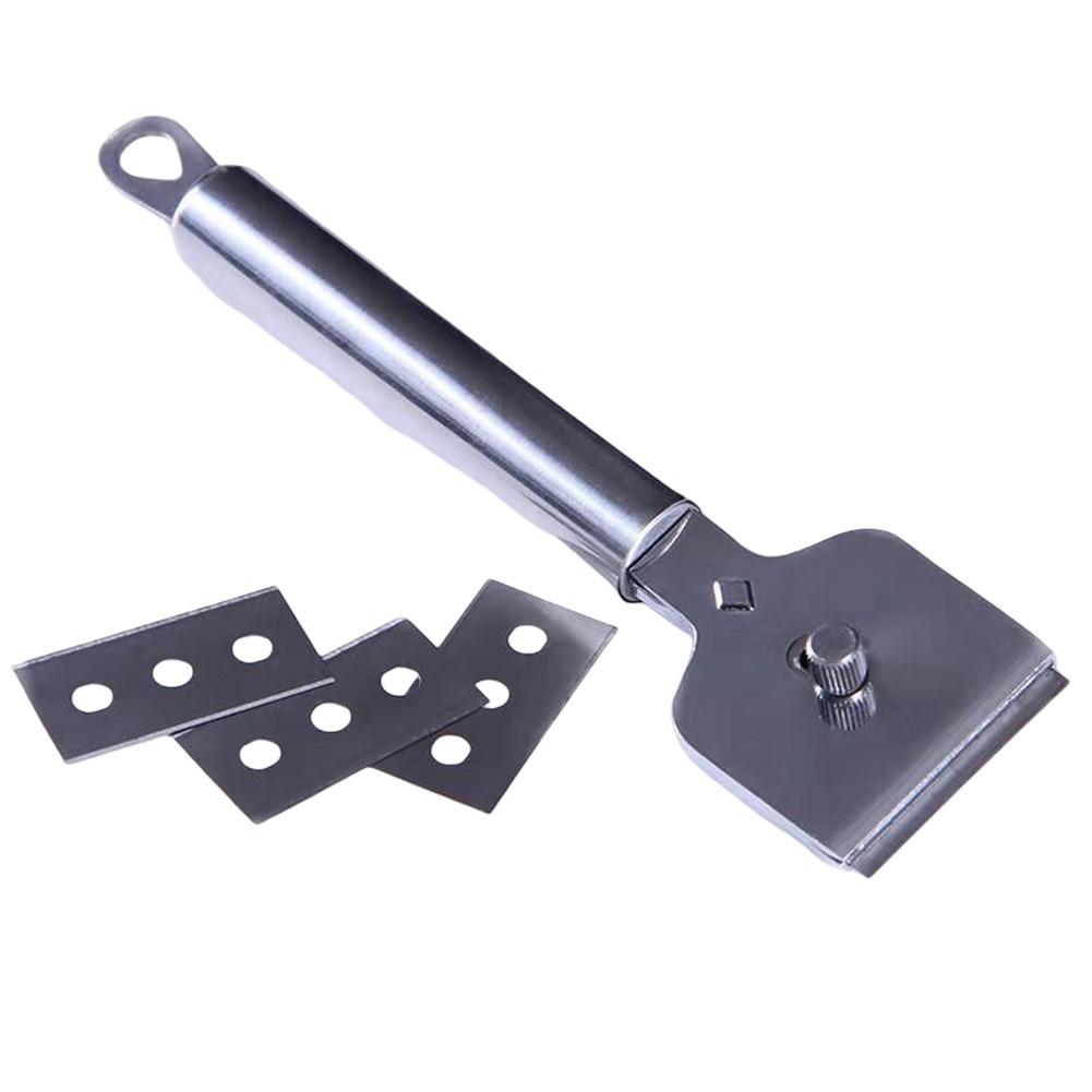 

Compact Size Double-Sided Squeegee Stainless Steel Scraper