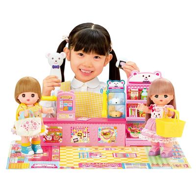Pilot Osewa Parts Convenience Store Ages 3 and Up Mel-chan Scan! Kuma-san