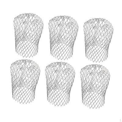 6Pcs Gutter Fallrohr Wachen Ablauf Abdeckung Sieb Filter Mesh für Zweige Verhindern