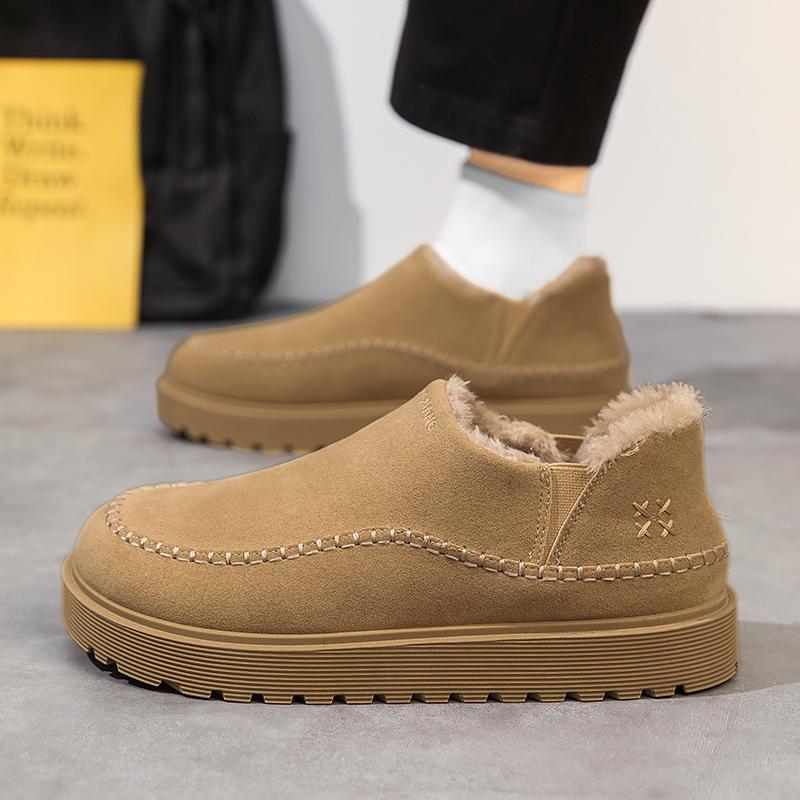 2026 Winter New Style Warmth-Increasing Thick Cotton Shoes, Outdoor Anti-Slip and Wear-resistant Snow Boots