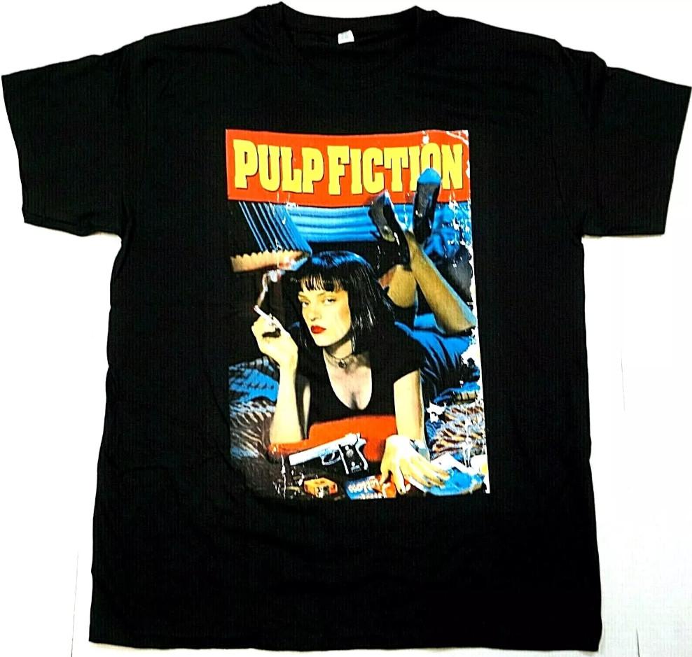 PULP FICTION Movie Unisex Short Sleeve T-shirt size S-5XL XXXL