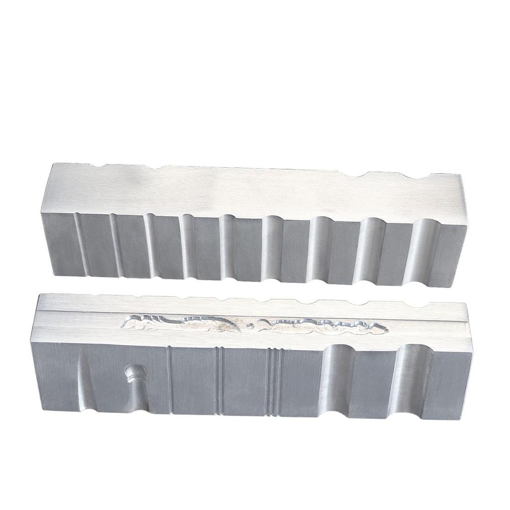 Jewelry Bending & Shaping Bench Tool Steel Block Design Forming Block Dapping with Semicircular/Bracelet/Ring Groove