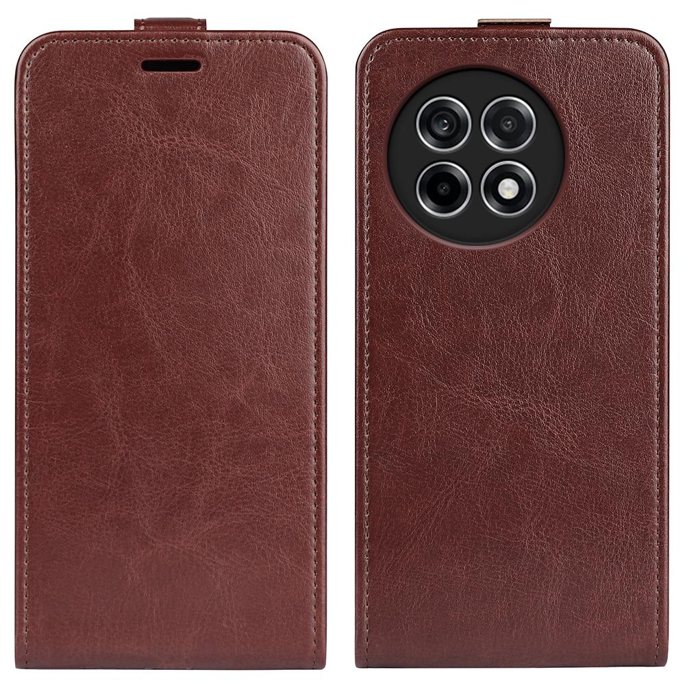 

Чехол для OnePlus Ace 5 Pro 5G с отделениями для карт, откидной кожаный чехол для телефона Brown