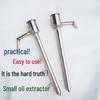 Hand-Cranked Stainless Steel Oil and Water Siphon Pump with 200L Steel Wire Hose