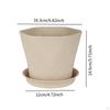 Bonsai Flower Pot with Base - Versatile Lightweight Planter Vegetable for Garden, Yard,