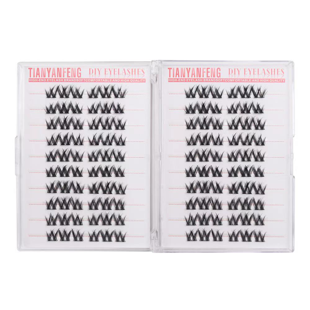 Thick Natural Mascara: Big Curl, 20 Row, Mess-Free, Beginner-Friendly, Camera-Ready for Enlarged Eyes