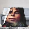 Michael Jacksons MJ Decke Fleece Herbst/Winter Multifunktionale Dünne Überwurfdecken für Bettwäsche Auto Plüsch Dünne Steppdecke