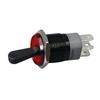 Sturdy Oxidized Metal Toggle Switches With Three Positions and Builts In LED Light Display for Easy Controlled