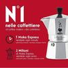Cafetière Italienne - Bialetti - Moka Express - Aluminium - Argent - 6 Tasses