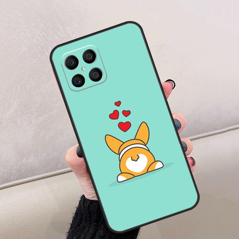 Cute Corgi Dog For Honor Magic 7 Lite 5 6 8 Pro Case For Honor Win RT X9d X9b X9a X9c X8c X8b 200 400 70 90