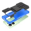 For Xiaomi Redmi Note 13 4G Kickstand Case PC+TPU Tyre Pattern Protective Phone Cover