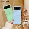 For Samsung Z Flip 7 Fashion Ultra Thin Candy Pure Color Case For Samsung Galaxy Z Flip 4 5 6 7 FE Shockproof Soft TPU Cover