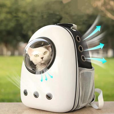 Vysoce kvalitní přepravka pro kočky pro domácí mazlíčky Batoh pro kočku Space Capsule Přeprava na okno Přeprava prodyšná cestovní taška Bubble Astronaut