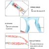Turezing Reading Glasses Spring Hinge Retro Printing Decorative Eyewear for Men Women Presbyopia 0-600