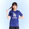 Nike Tricou Colaborare MLB Casual Respirabil Versatil Mânecă Scurtă Los Angeles Dodgers Copii Topuri 3Z3B7NMGW-LAD