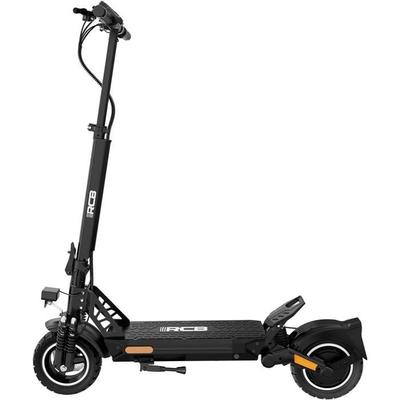 Hulajnoga Elektryczna D5 ABE NFC 500W/1600W 48V 20.8Ah Zasięg 80-100km Opony 10'' Podwójne Hamulce Tarczowe Składana Aplikacja RCB Czarna