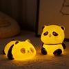 New Panda LED Night Light Living Room Cute Panda Plastic Lamp Bedside Decor Creative Kids Night Light Birthday Gift