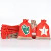 Advent Calendar Burlap Bag Set 24X Christmas Countdown Burlap Bags Reusable Christmas Celebration Ornaments Door Wall Seasonal